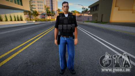 Polizist in Körperpanzerung v1 für GTA San Andreas