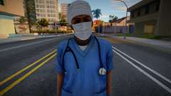 Médecin dans un masque pour GTA San Andreas
