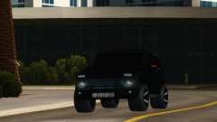 Niva Urban Black (22ZZ020) für GTA San Andreas