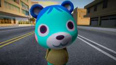 Animal Crossing - Blue Bear für GTA San Andreas