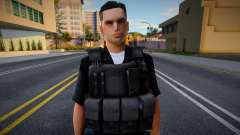 Policier en gilet pare-balles v1 pour GTA San Andreas