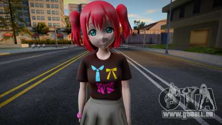 Love Live - Tshirt 39 für GTA San Andreas