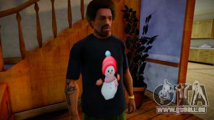Snow Man T-Shirt für GTA San Andreas