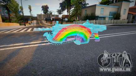Rainbow weapon - M4 pour GTA San Andreas