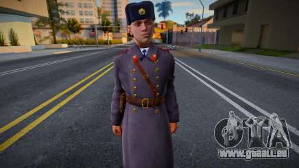 Militaire en uniforme d’hiver pour GTA San Andreas
