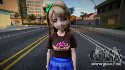 Love Live - Tshirt 72 pour GTA San Andreas