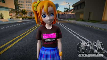 Love Live - Tshirt 95 für GTA San Andreas