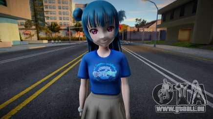 Love Live - Tshirt 2 für GTA San Andreas