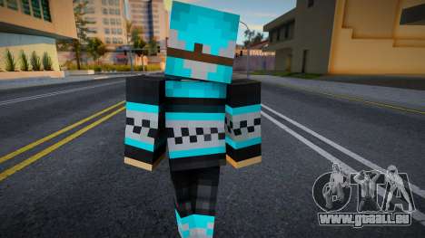 Minecraft Boy Skin 26 pour GTA San Andreas