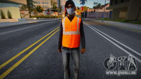 Bmyap dans un masque de protection pour GTA San Andreas
