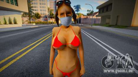 Hfybe dans un masque de protection pour GTA San Andreas