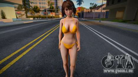 DOAXVV Tsukushi Normal Bikini 1 pour GTA San Andreas
