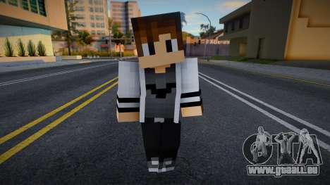 Minecraft Boy Skin 11 pour GTA San Andreas