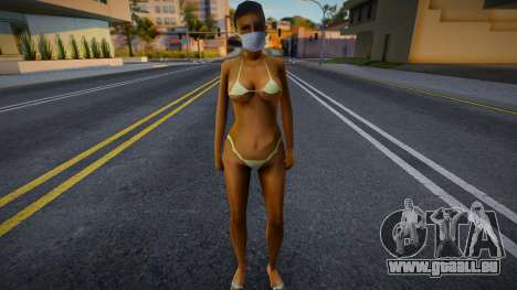 Bfybe dans un masque de protection pour GTA San Andreas