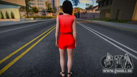 Kokoro Red Dress pour GTA San Andreas