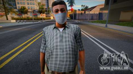 Heck1 en masque de protection pour GTA San Andreas