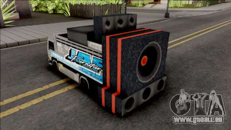 Mitsubishi Canter with Sound System für GTA San Andreas