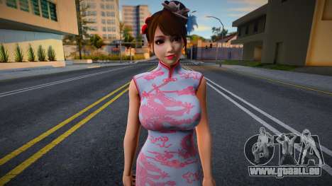 Naotora Ii - Qipao Dress 1 pour GTA San Andreas