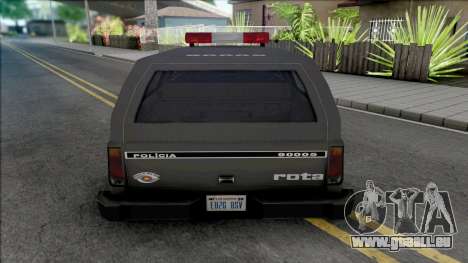 Chevrolet D20 Veraneio Policia ROTA pour GTA San Andreas