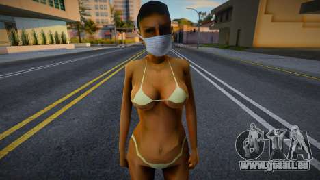 Bfybe dans un masque de protection pour GTA San Andreas