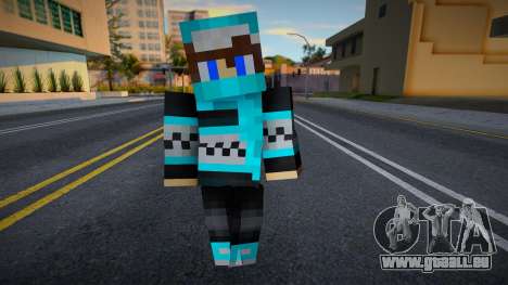 Minecraft Boy Skin 26 pour GTA San Andreas