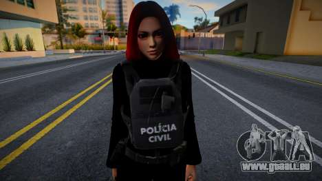 Female in Police Uniform pour GTA San Andreas