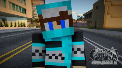 Minecraft Boy Skin 26 pour GTA San Andreas