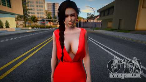 Kokoro Red Dress für GTA San Andreas