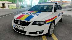 Volkswagen Passat B6 Politia Romana pour GTA San Andreas