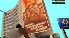 Plakat der UdSSR für GTA San Andreas