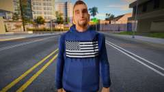 Ein Mann in blauer Jacke für GTA San Andreas