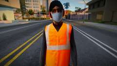 Bmyap dans un masque de protection pour GTA San Andreas