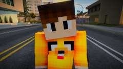 Minecraft Boy Skin 18 für GTA San Andreas
