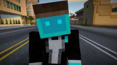 Minecraft Boy Skin 4 pour GTA San Andreas