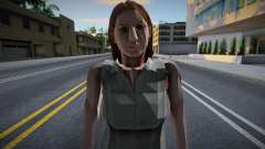 Ginder - RE Outbreak Civilians Skin pour GTA San Andreas