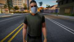 Vmaff1 in einer Schutzmaske für GTA San Andreas