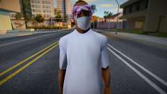 Ballas1 dans un masque de protection pour GTA San Andreas