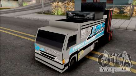 Mitsubishi Canter with Sound System pour GTA San Andreas