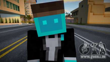Minecraft Boy Skin 4 pour GTA San Andreas