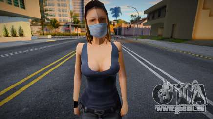 Michelle dans un masque de protection pour GTA San Andreas