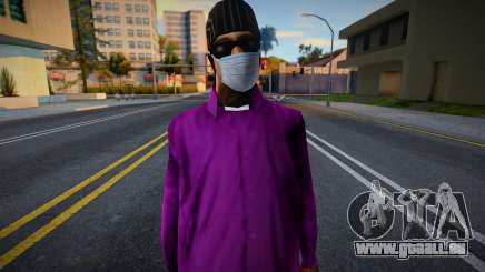 Ballas 3 dans un masque de protection pour GTA San Andreas