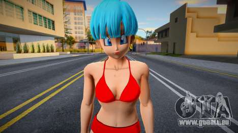 DBXV2 Bulma Bikini pour GTA San Andreas