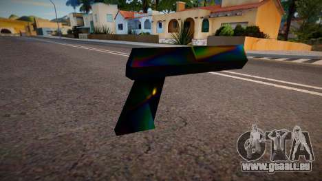Iridescent Chrome Weapon - Desert Eagle pour GTA San Andreas