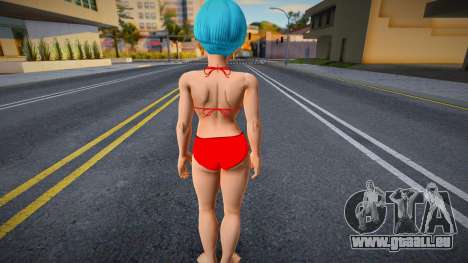 DBXV2 Bulma Bikini pour GTA San Andreas