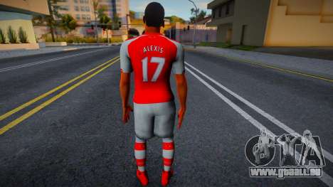 Alexis Sánchez (Arsenal Heim 14-15) für GTA San Andreas