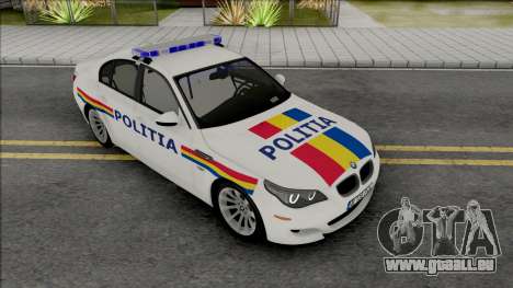 BMW M5 E60 Politia Romana für GTA San Andreas