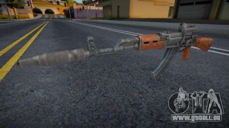 AK-47 Silenced 1 für GTA San Andreas