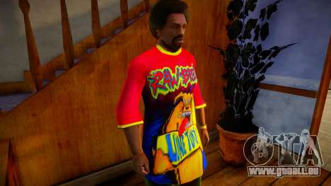 Raw Breed Hiphop T-Shirt pour GTA San Andreas