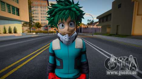 Izuku Midoriya from My Hero Academia pour GTA San Andreas