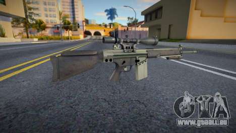HK MSG90A1 from Left 4 Dead 2 pour GTA San Andreas